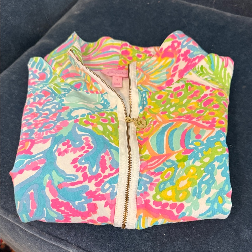 Lilly Pulitzer floral popover